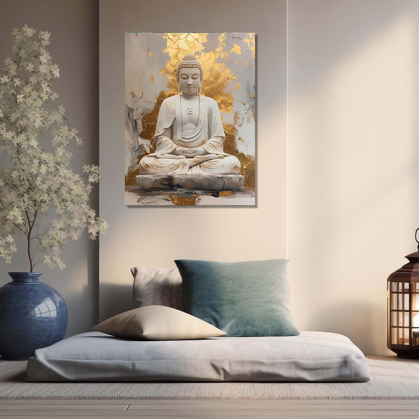 Buddha Canvas Art Print: Divine Serenity for Every Space