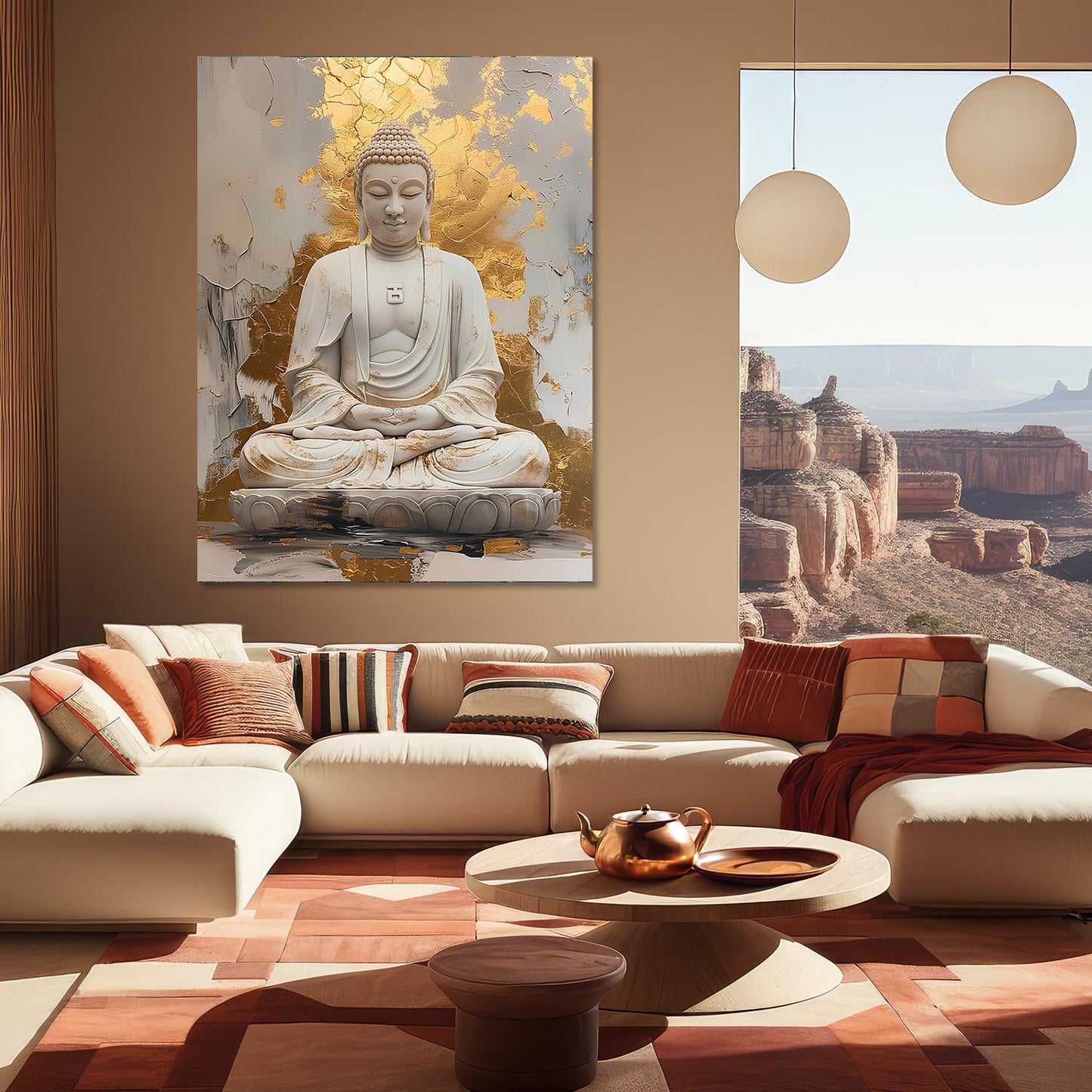 Buddha Canvas Art Print: Divine Serenity for Every Space