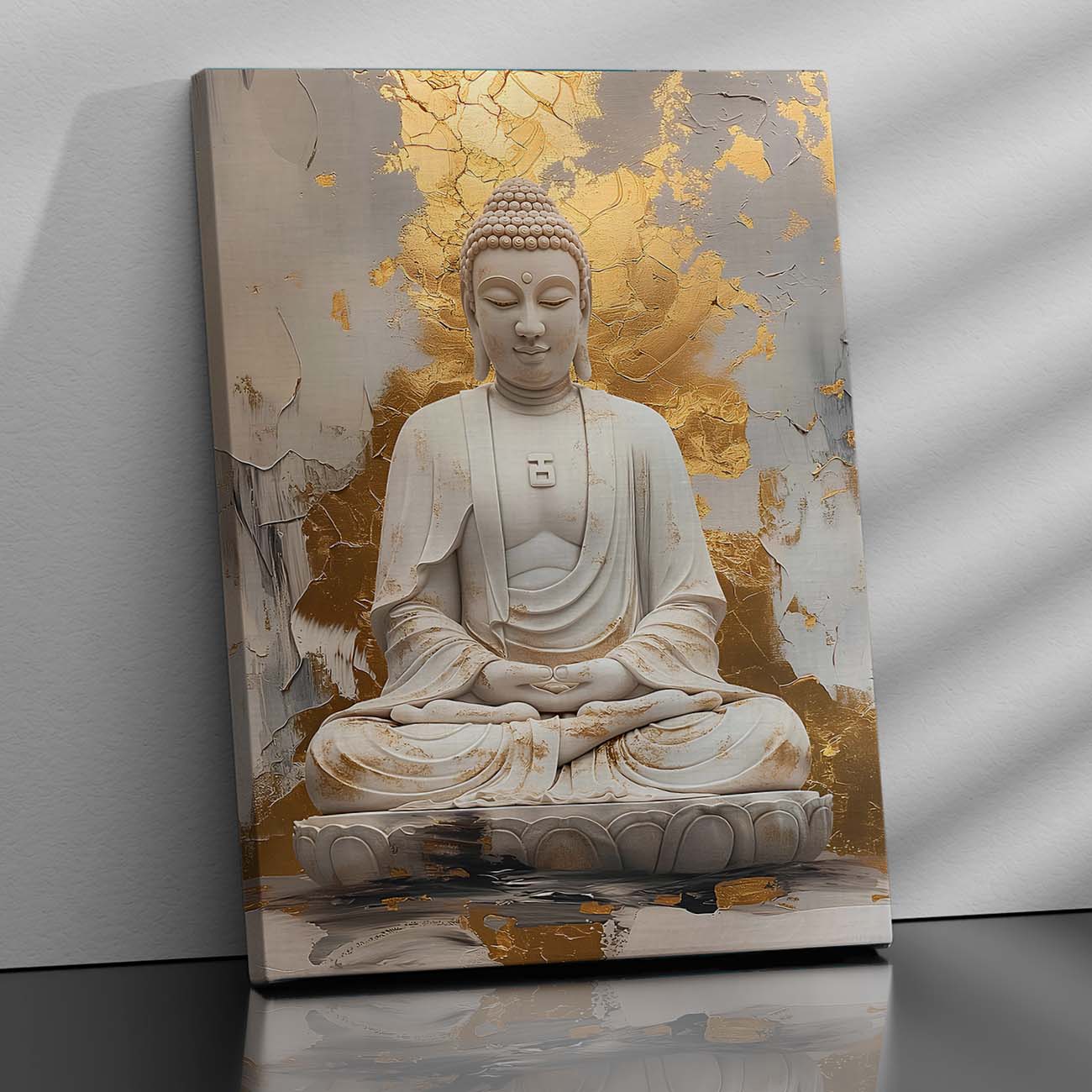 Buddha Canvas Art Print: Divine Serenity for Every Space