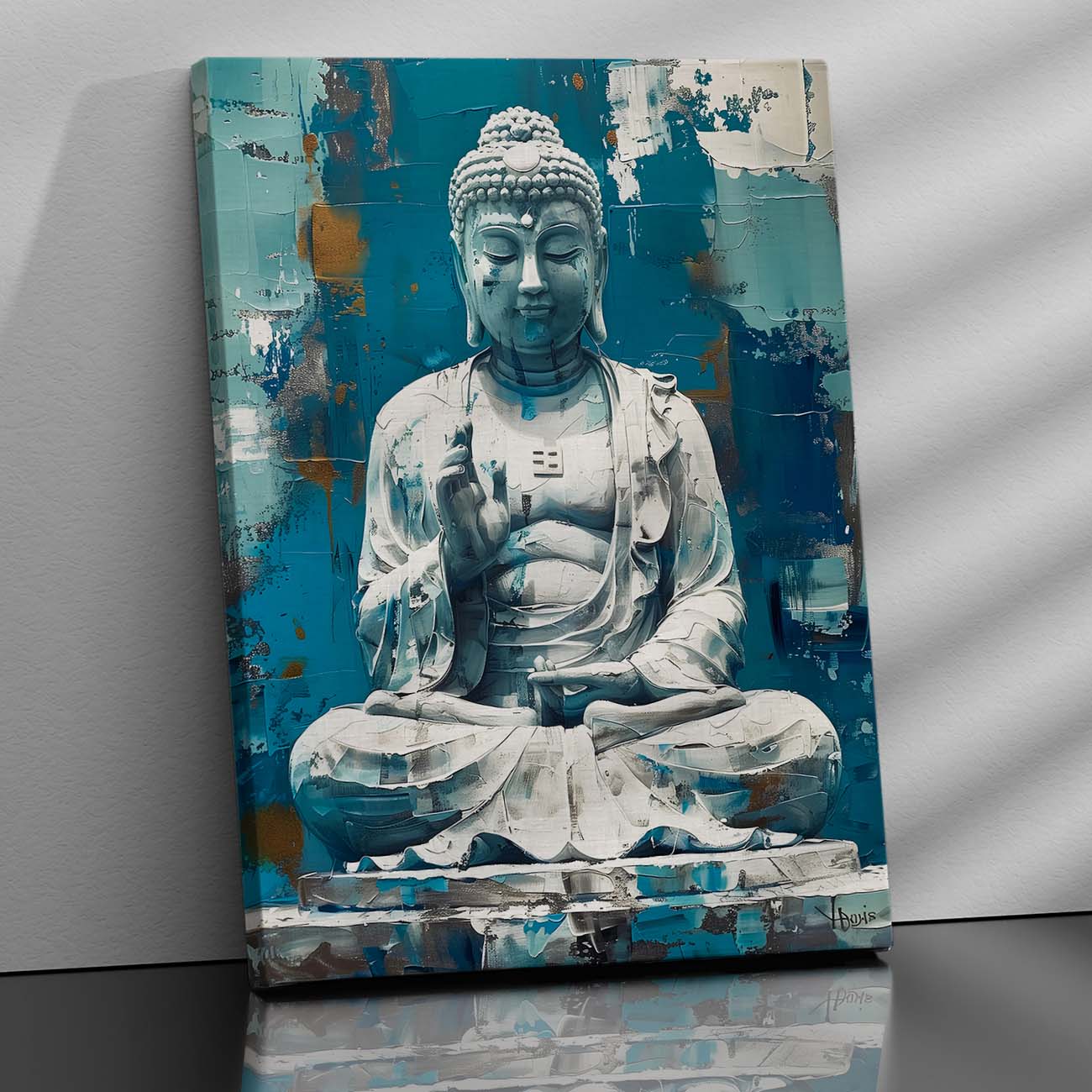 Buddha Canvas Art Print: Divine Serenity for Every Space