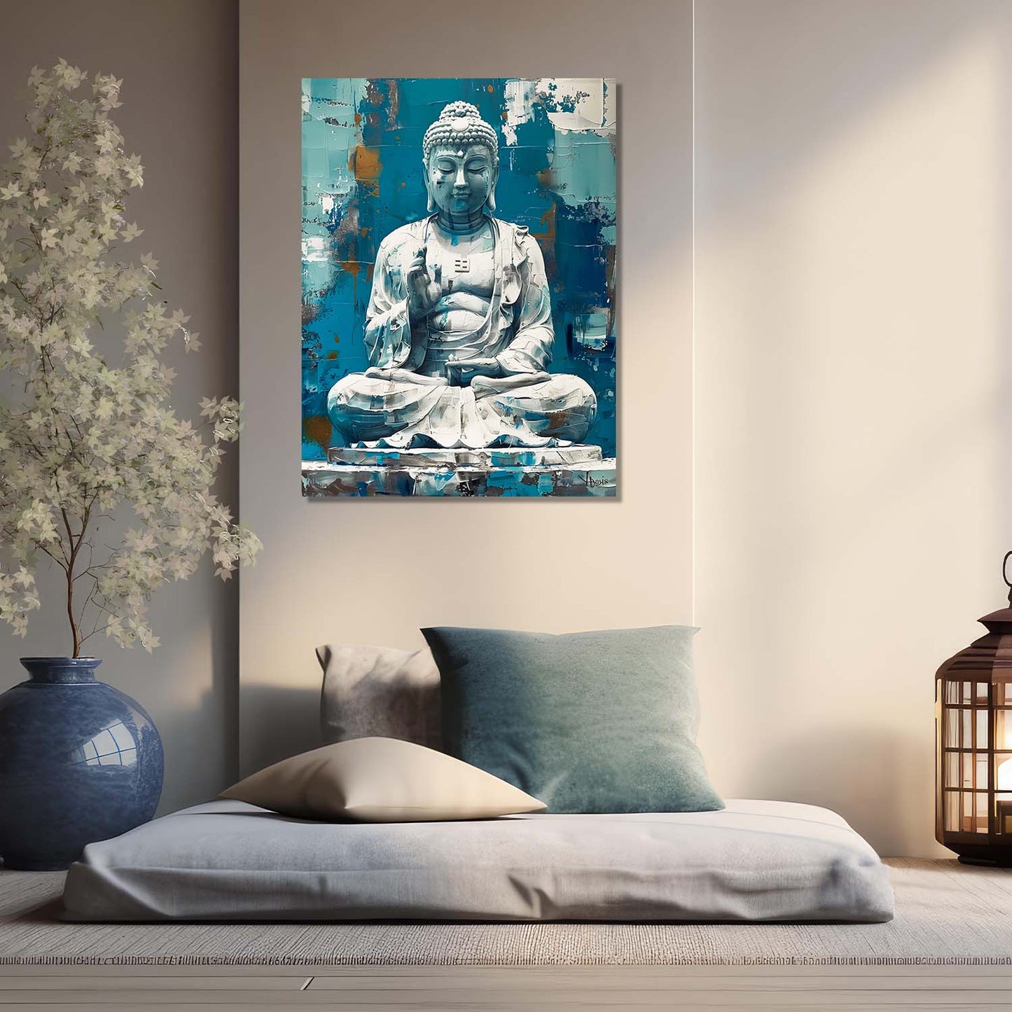 Buddha Canvas Art Print: Divine Serenity for Every Space