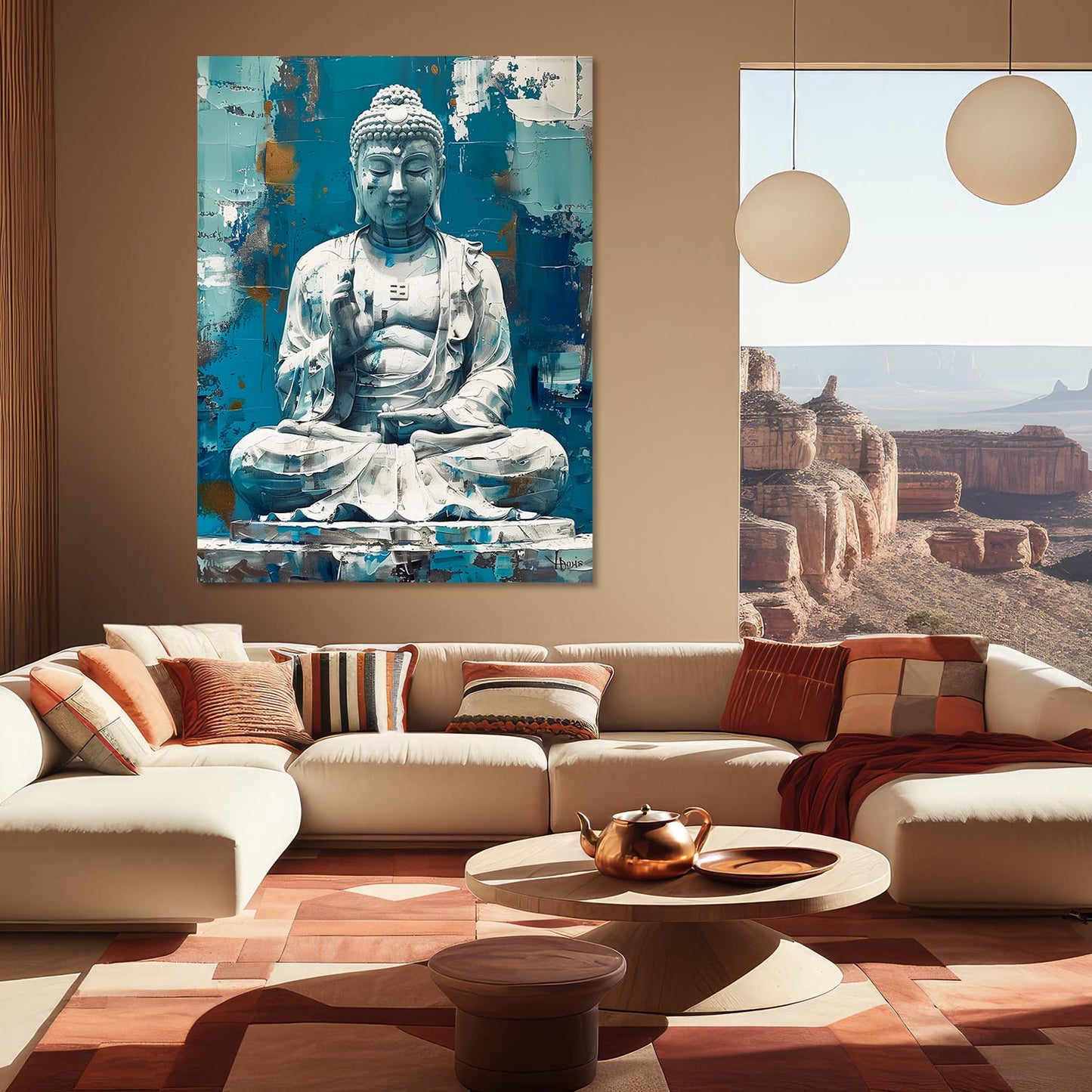 Buddha Canvas Art Print: Divine Serenity for Every Space