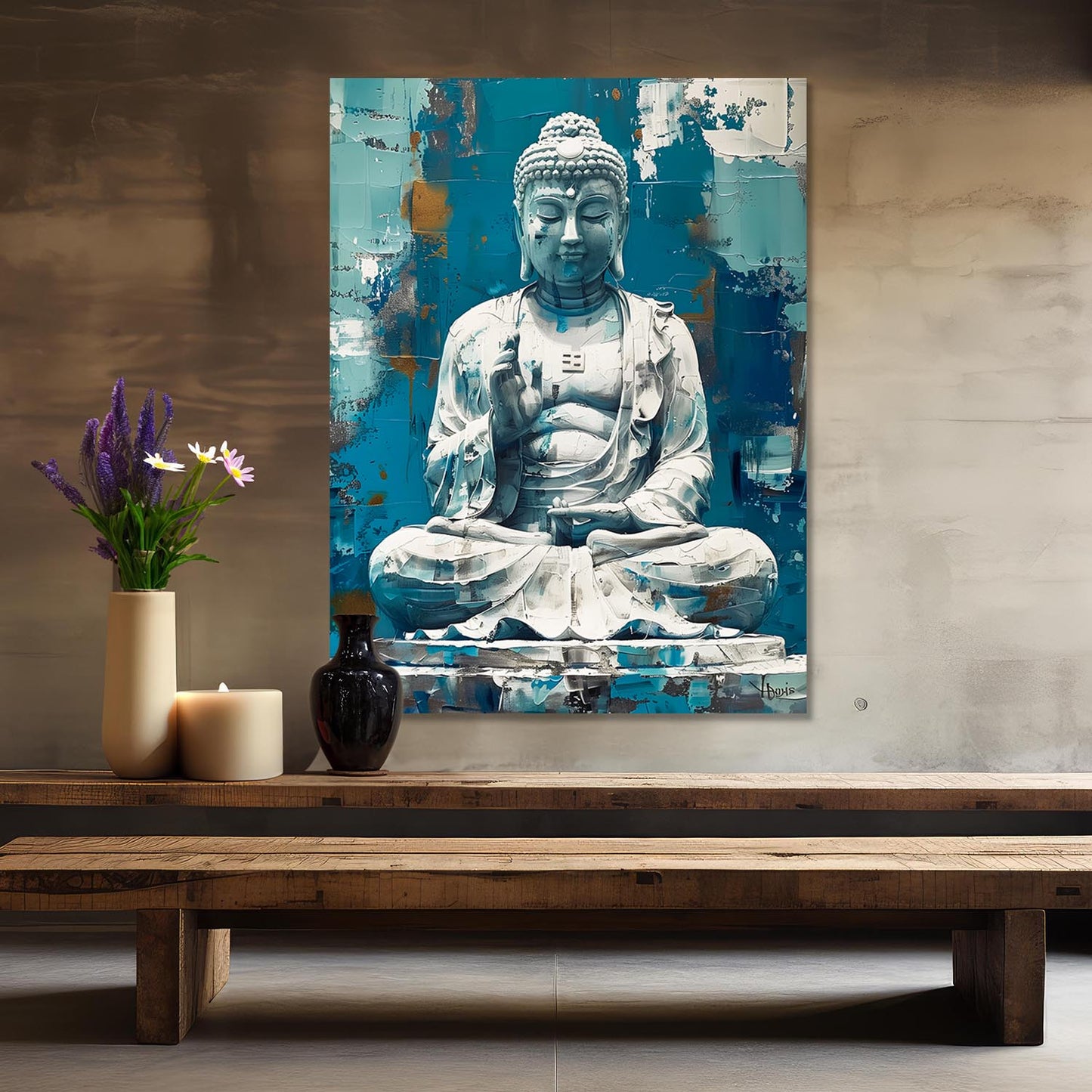 Buddha Canvas Art Print: Divine Serenity for Every Space