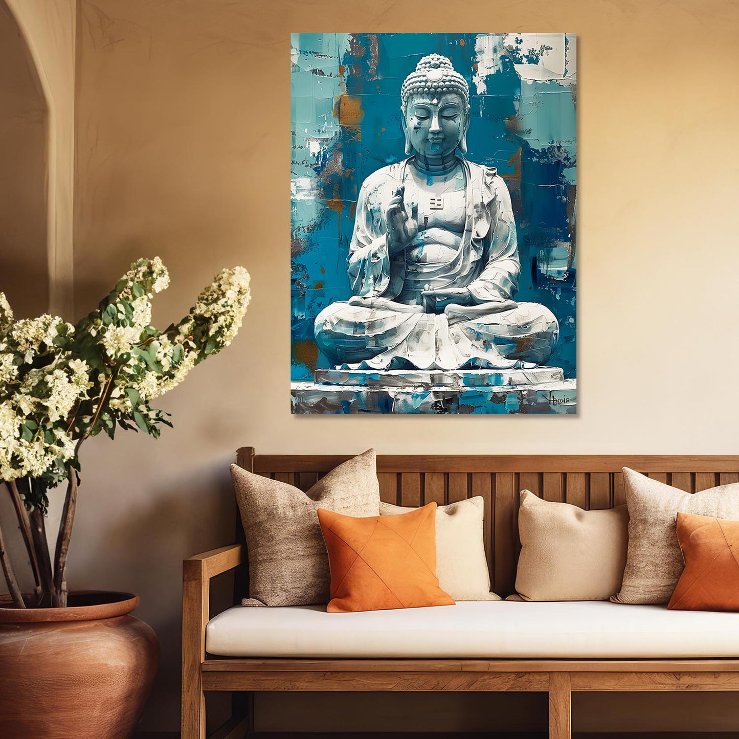 Buddha Canvas Art Print: Divine Serenity for Every Space