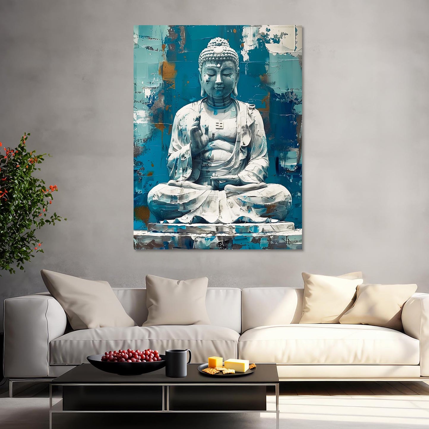 Buddha Canvas Art Print: Divine Serenity for Every Space