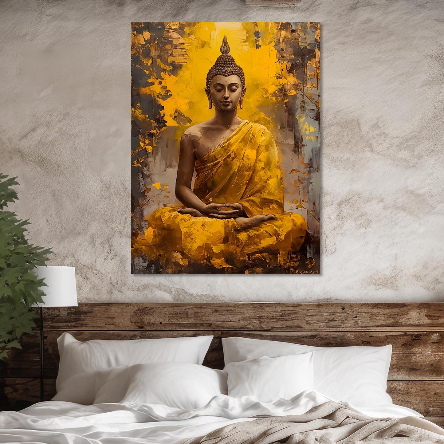 Buddha Canvas Art Print: Divine Serenity for Every Space