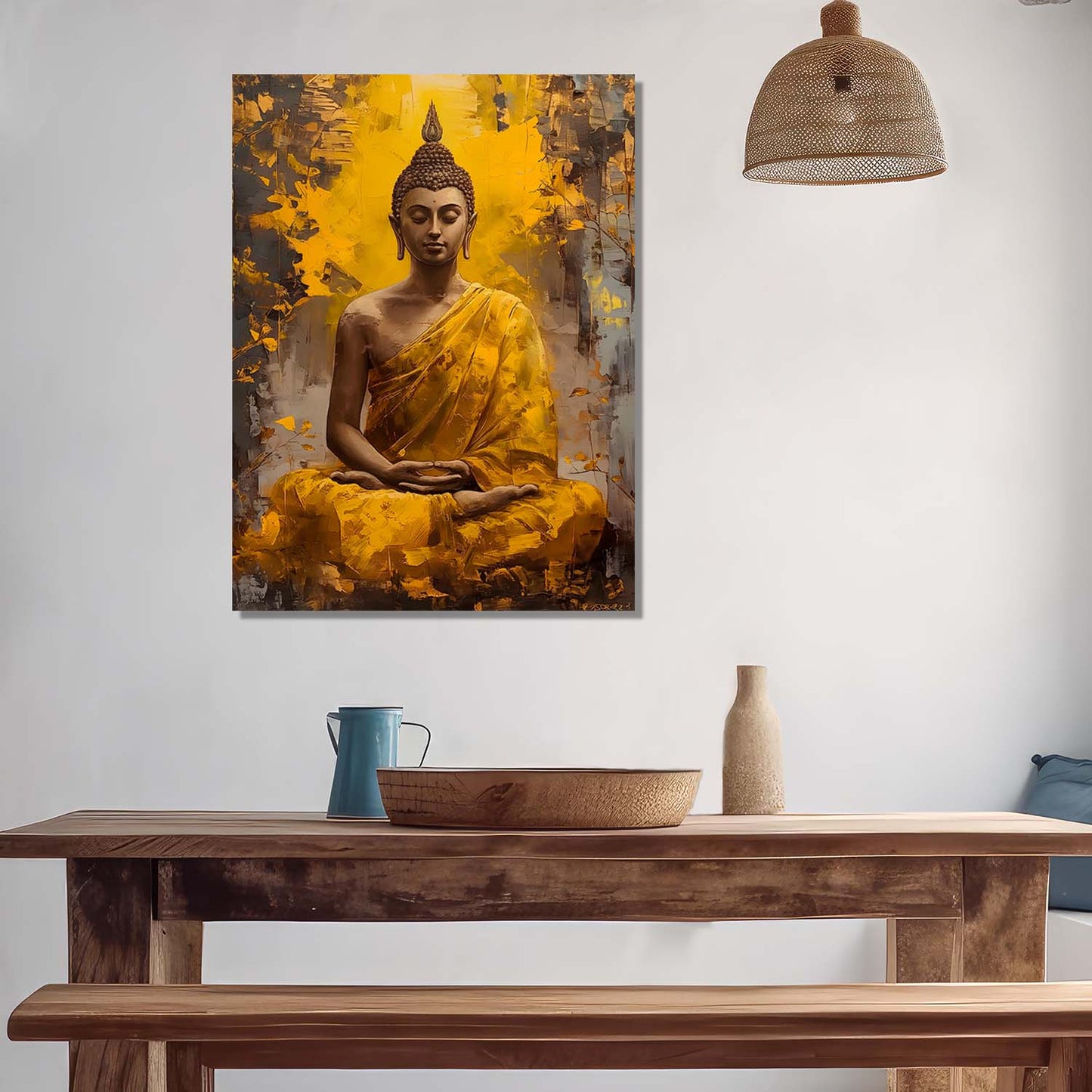 Buddha Canvas Art Print: Divine Serenity for Every Space