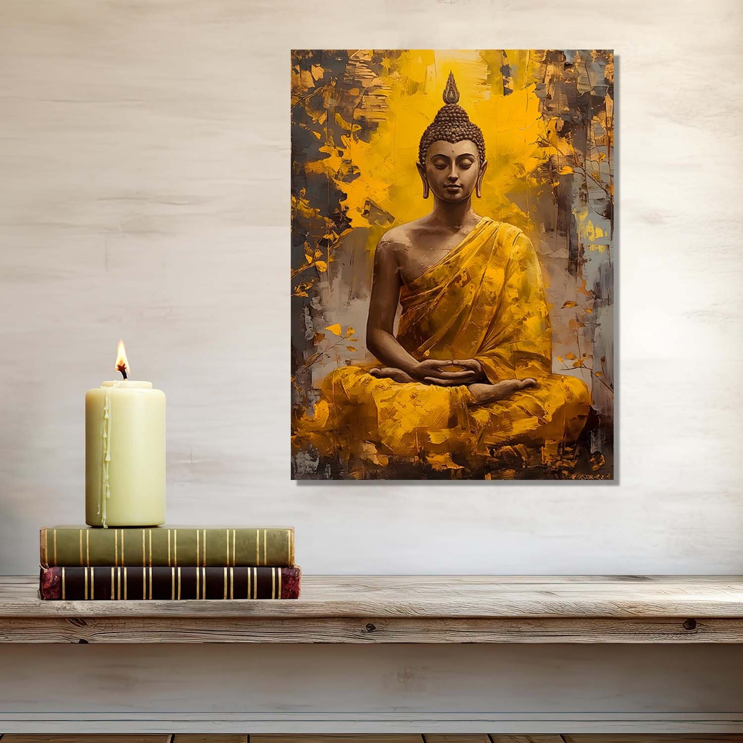 Buddha Canvas Art Print: Divine Serenity for Every Space