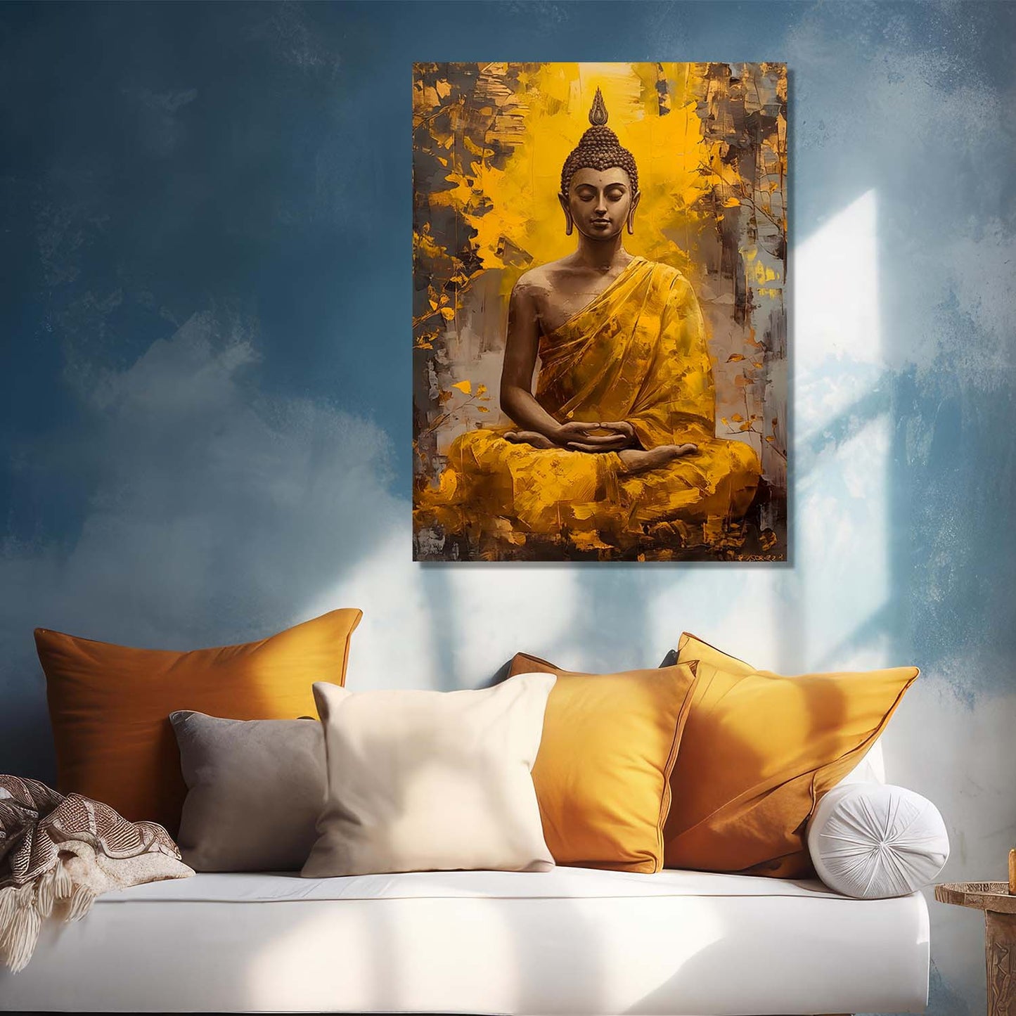 Buddha Canvas Art Print: Divine Serenity for Every Space