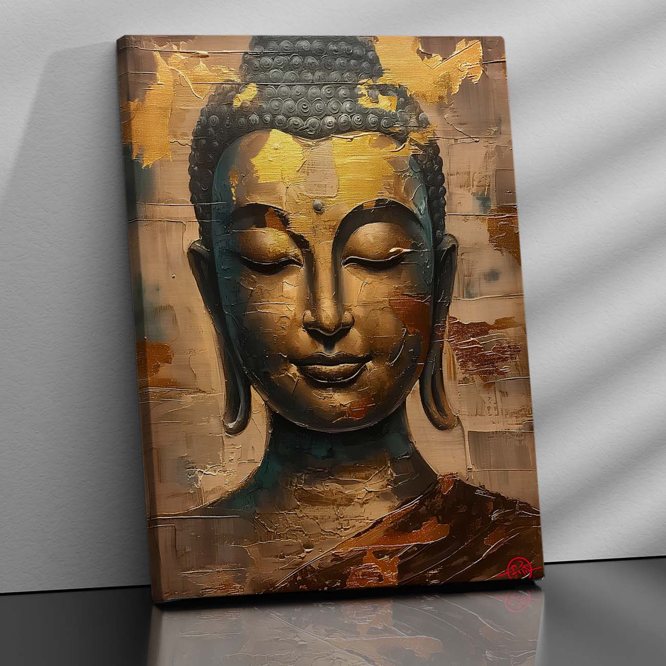 Buddha Canvas Art Print: Divine Serenity for Every Space