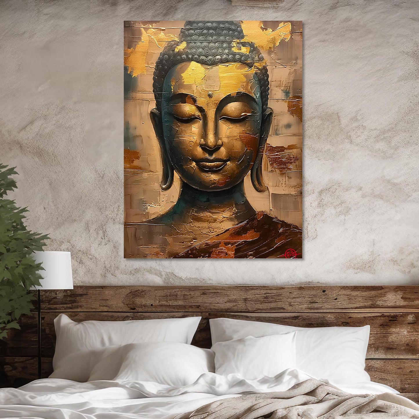 Buddha Canvas Art Print: Divine Serenity for Every Space