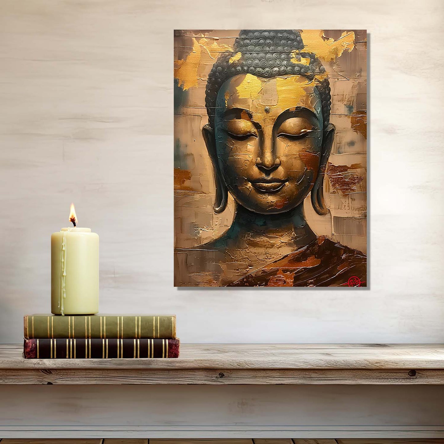 Buddha Canvas Art Print: Divine Serenity for Every Space