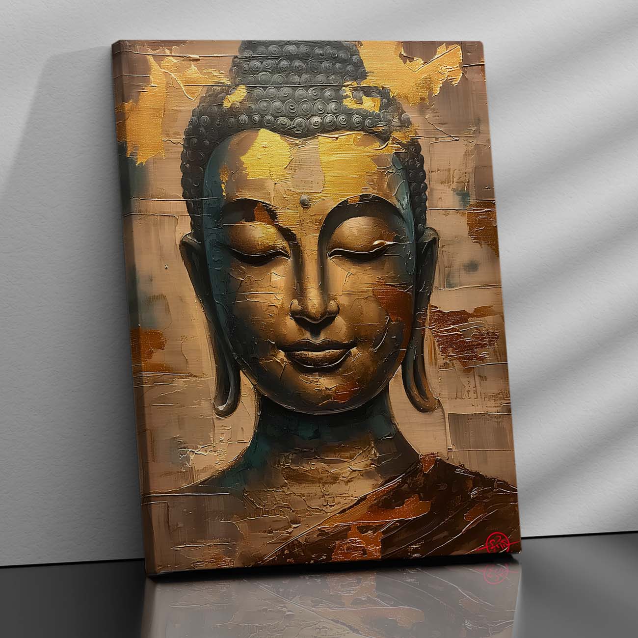 Buddha Canvas Art Print: Divine Serenity for Every Space