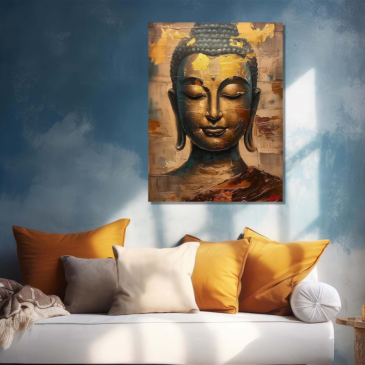 Buddha Canvas Art Print: Divine Serenity for Every Space