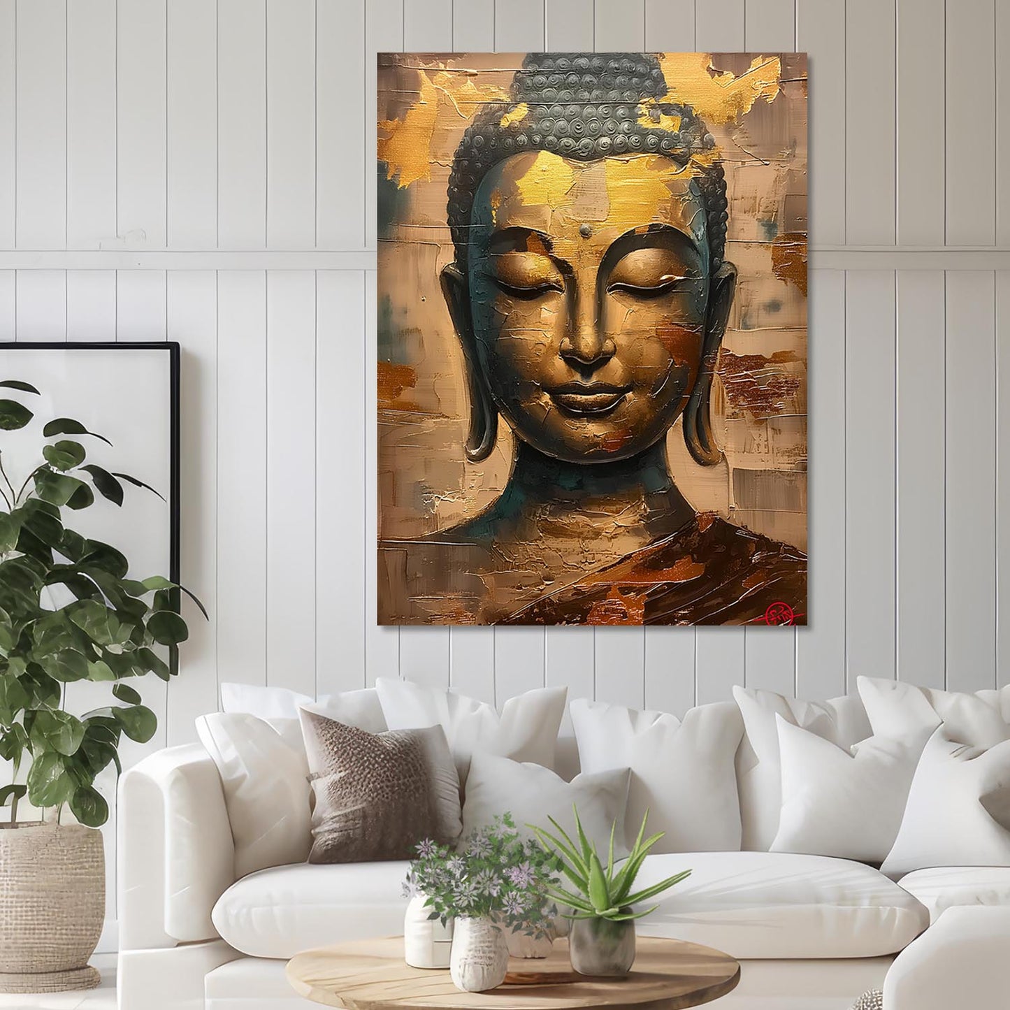 Buddha Canvas Art Print: Divine Serenity for Every Space