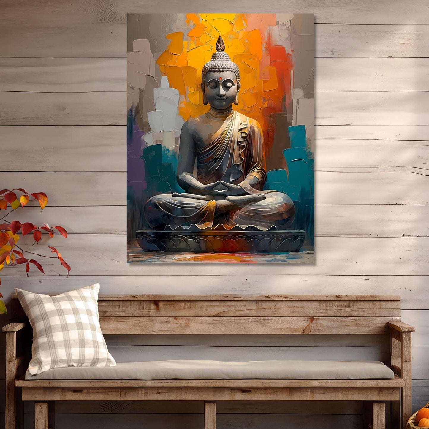 Buddha Canvas Art Print: Divine Serenity for Every Space