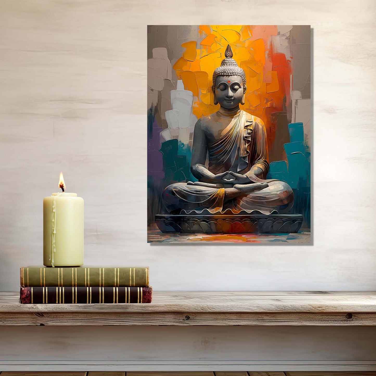 Buddha Canvas Art Print: Divine Serenity for Every Space