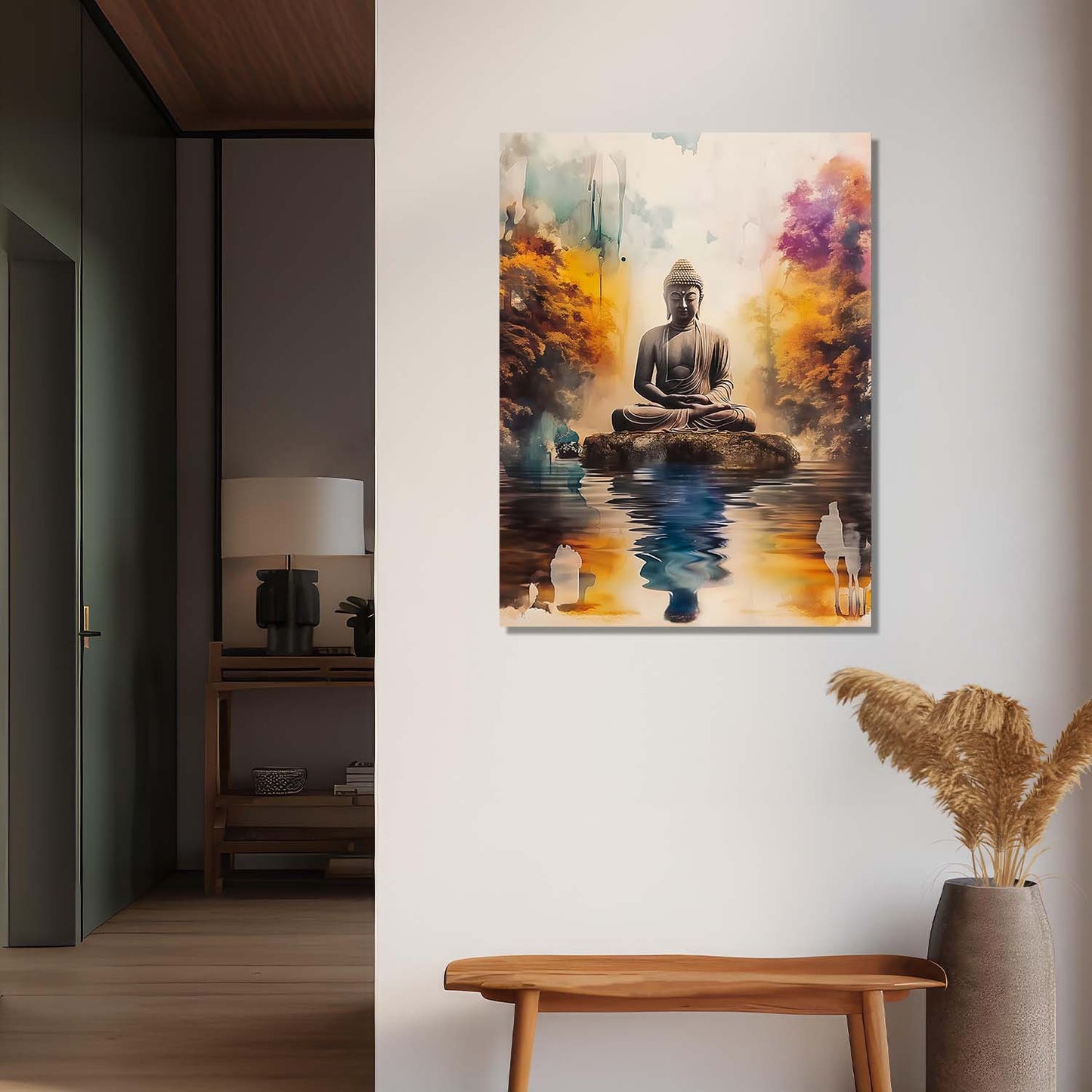 Buddha Canvas Art Print: Divine Serenity for Every Space