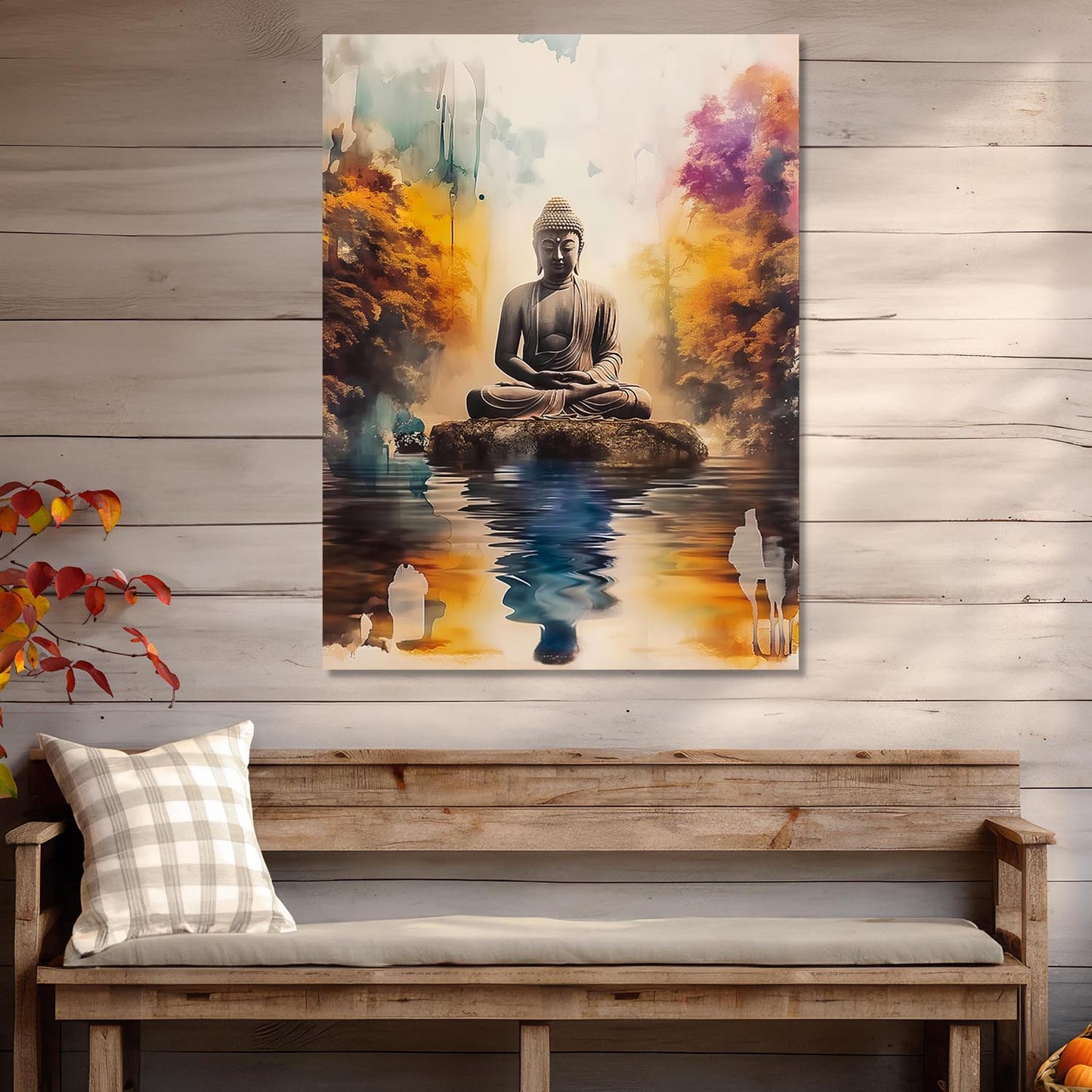 Buddha Canvas Art Print: Divine Serenity for Every Space