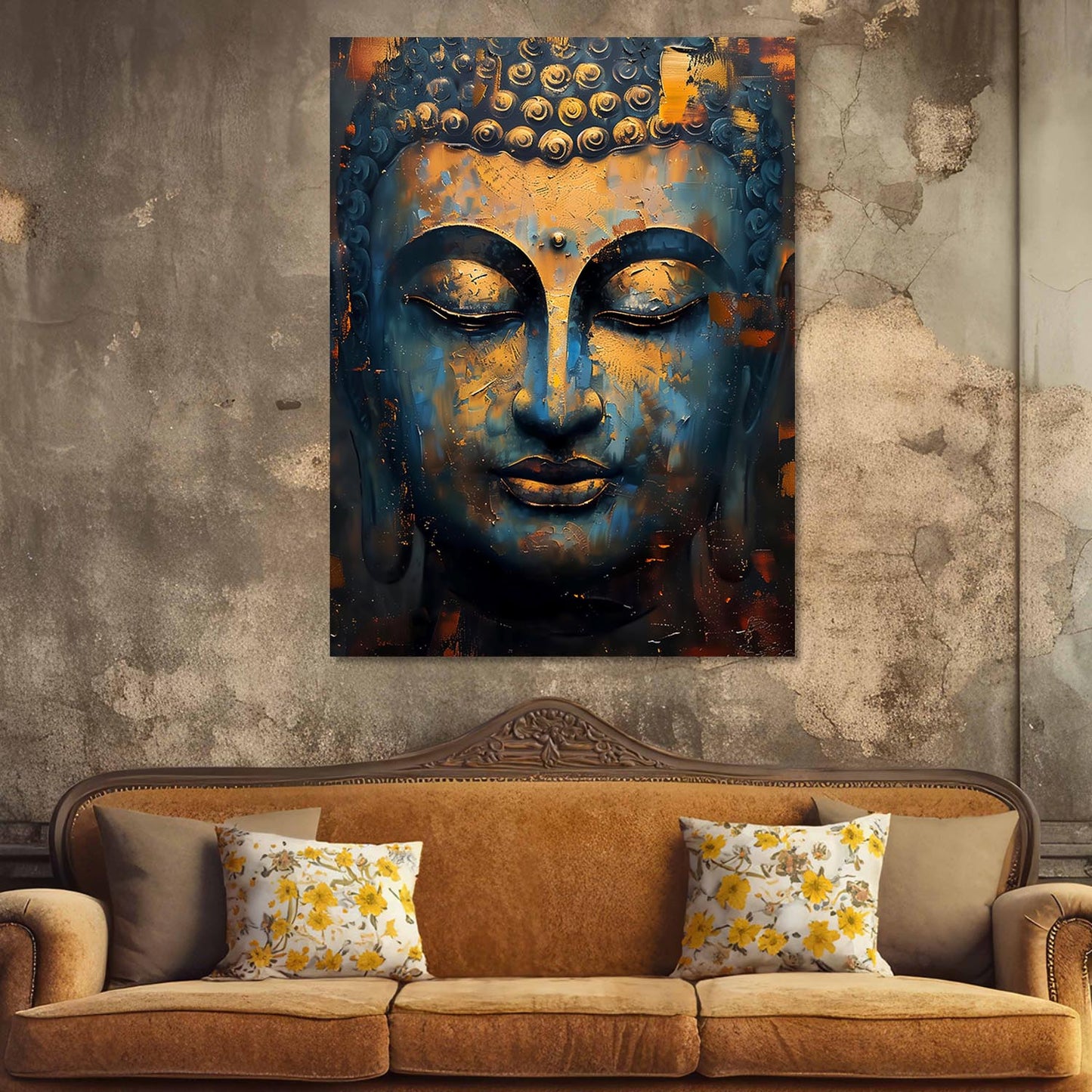 Buddha Canvas Art Print: Divine Serenity for Every Space