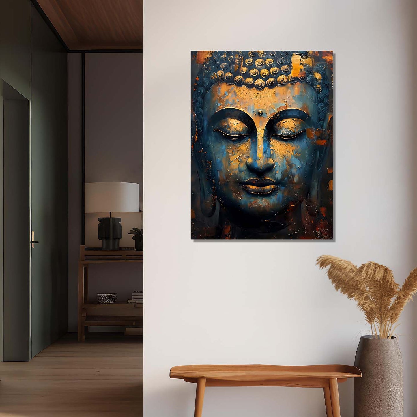 Buddha Canvas Art Print: Divine Serenity for Every Space