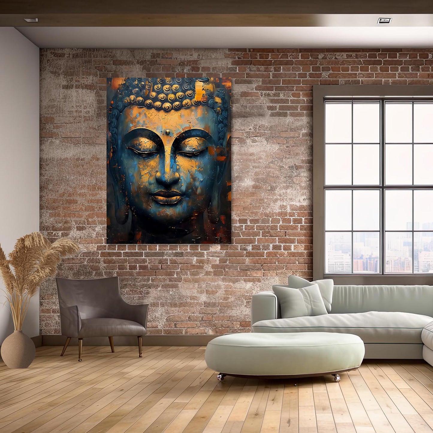 Buddha Canvas Art Print: Divine Serenity for Every Space