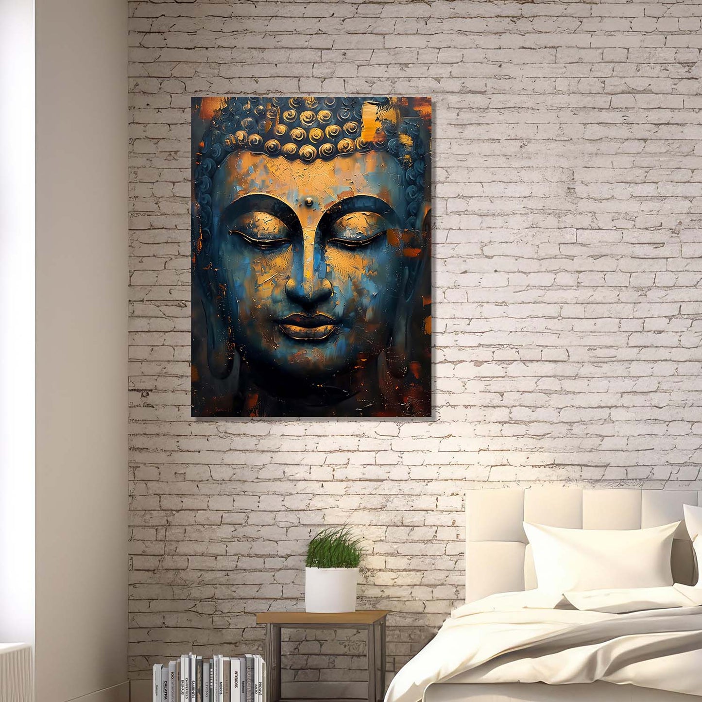 Buddha Canvas Art Print: Divine Serenity for Every Space