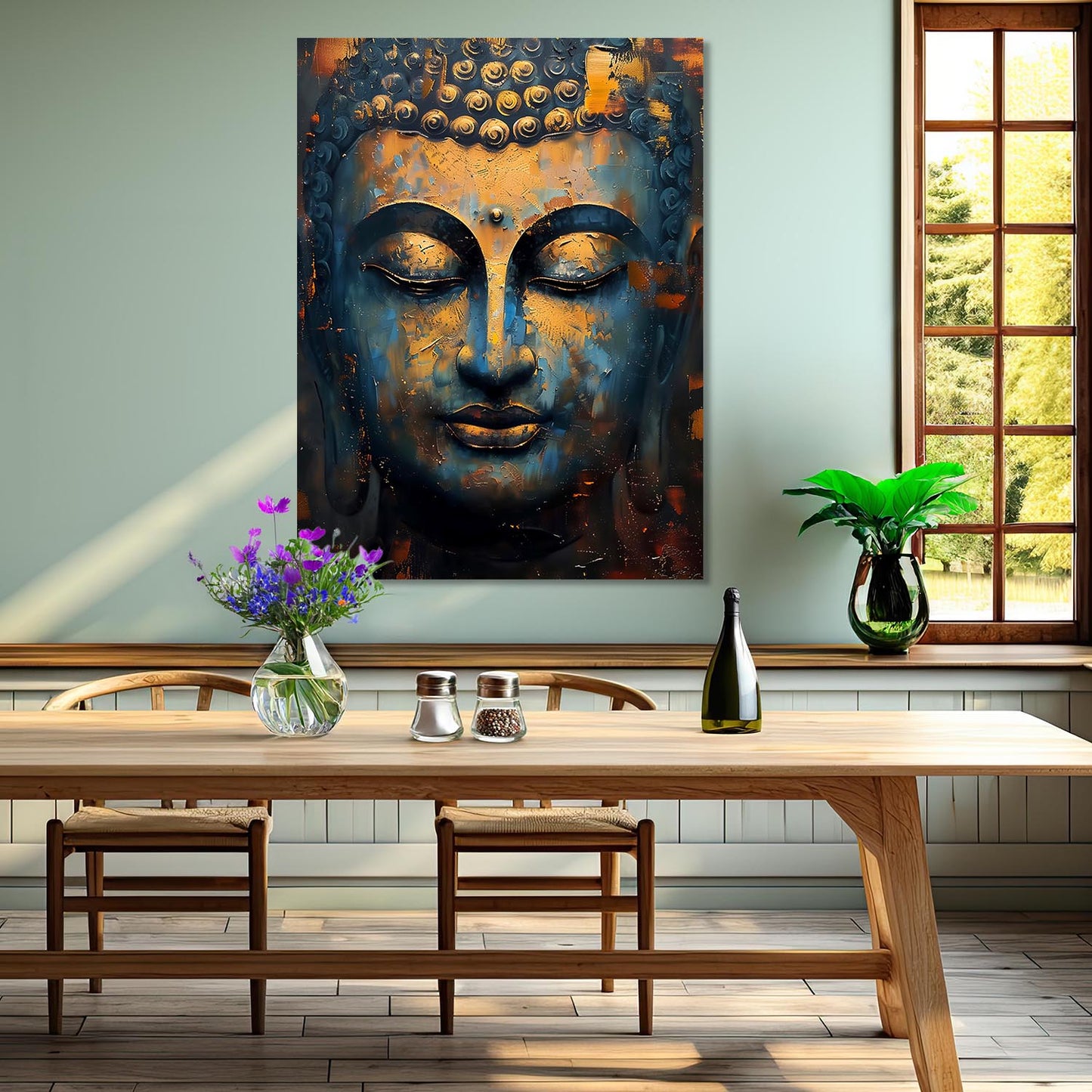 Buddha Canvas Art Print: Divine Serenity for Every Space