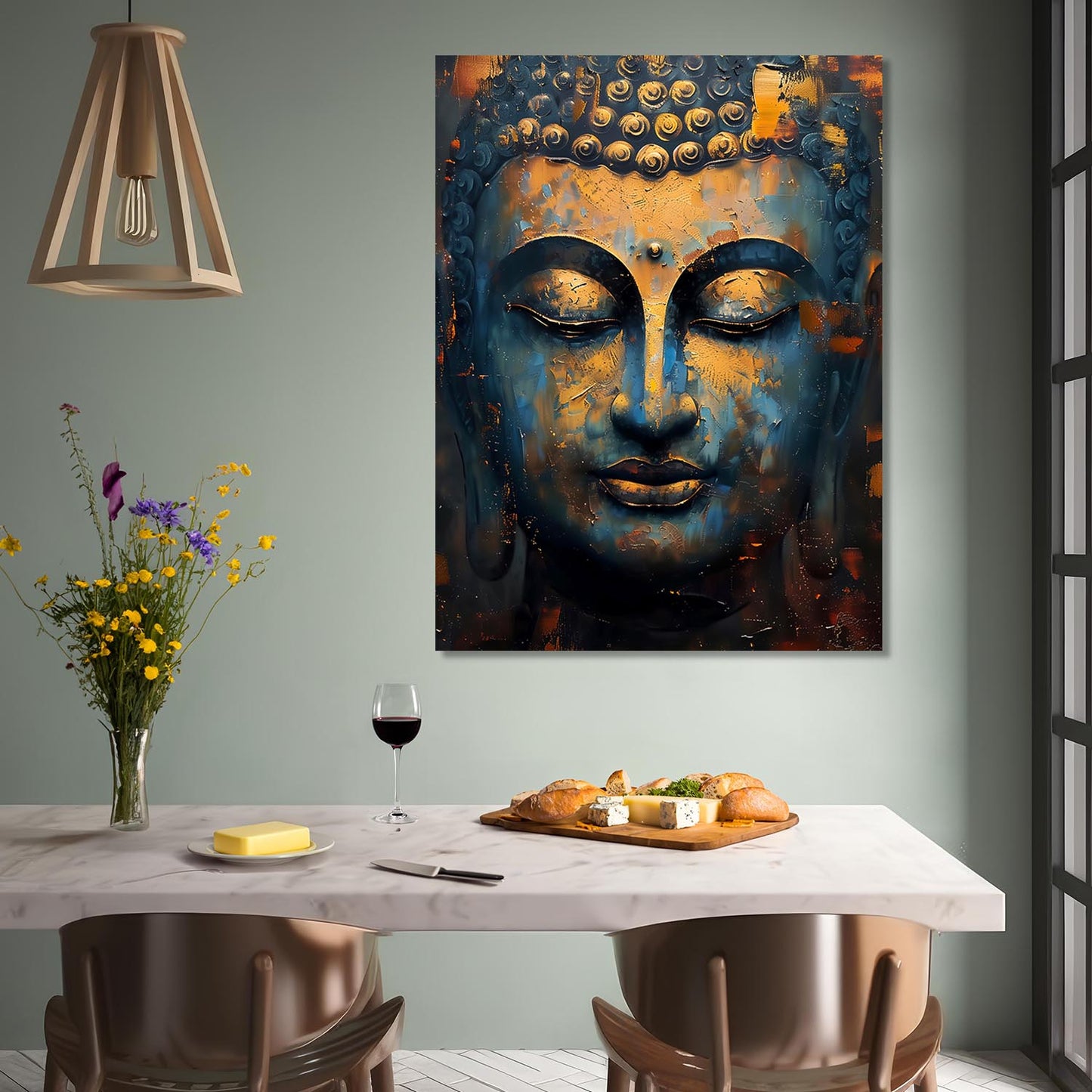 Buddha Canvas Art Print: Divine Serenity for Every Space