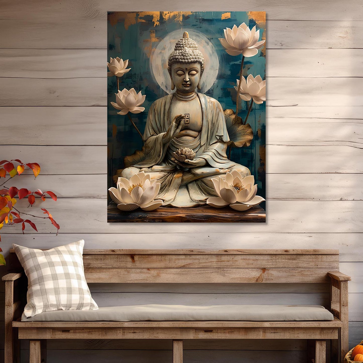 Buddha Canvas Art Print: Divine Serenity for Every Space