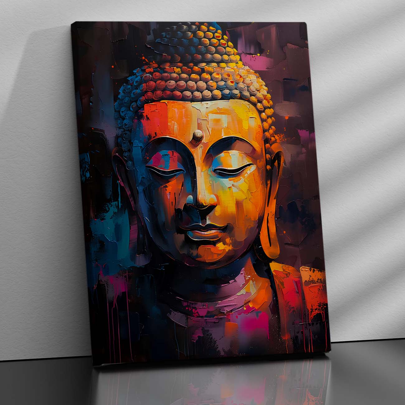 Buddha Canvas Art Print: Divine Serenity for Every Space