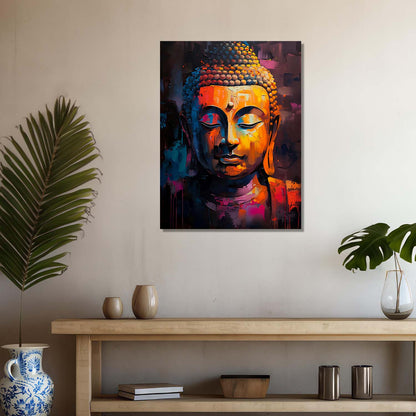 Buddha Canvas Art Print: Divine Serenity for Every Space