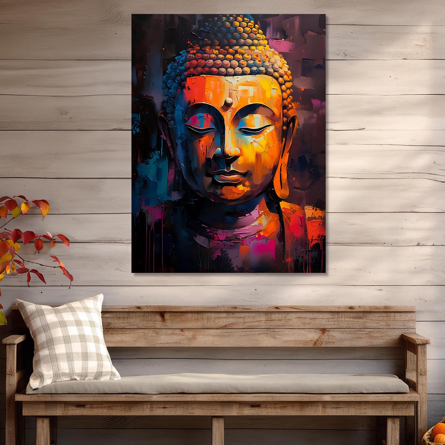 Buddha Canvas Art Print: Divine Serenity for Every Space