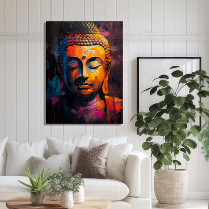 Buddha Canvas Art Print: Divine Serenity for Every Space