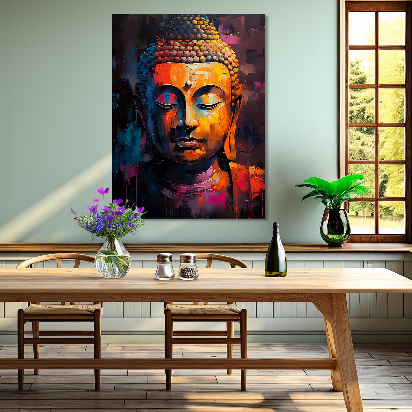 Buddha Canvas Art Print: Divine Serenity for Every Space