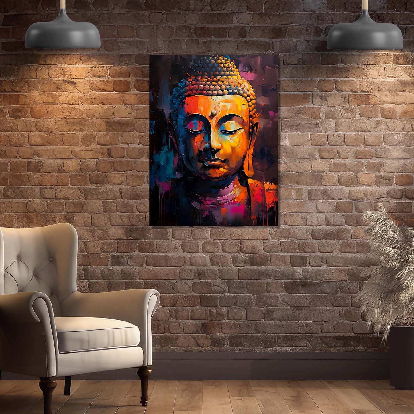 Buddha Canvas Art Print: Divine Serenity for Every Space