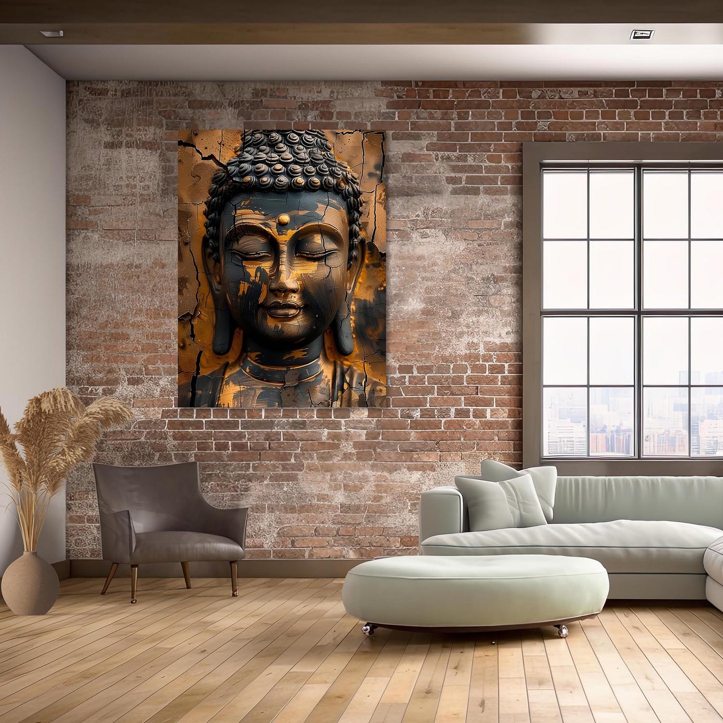 Buddha Canvas Art Print: Divine Serenity for Every Space