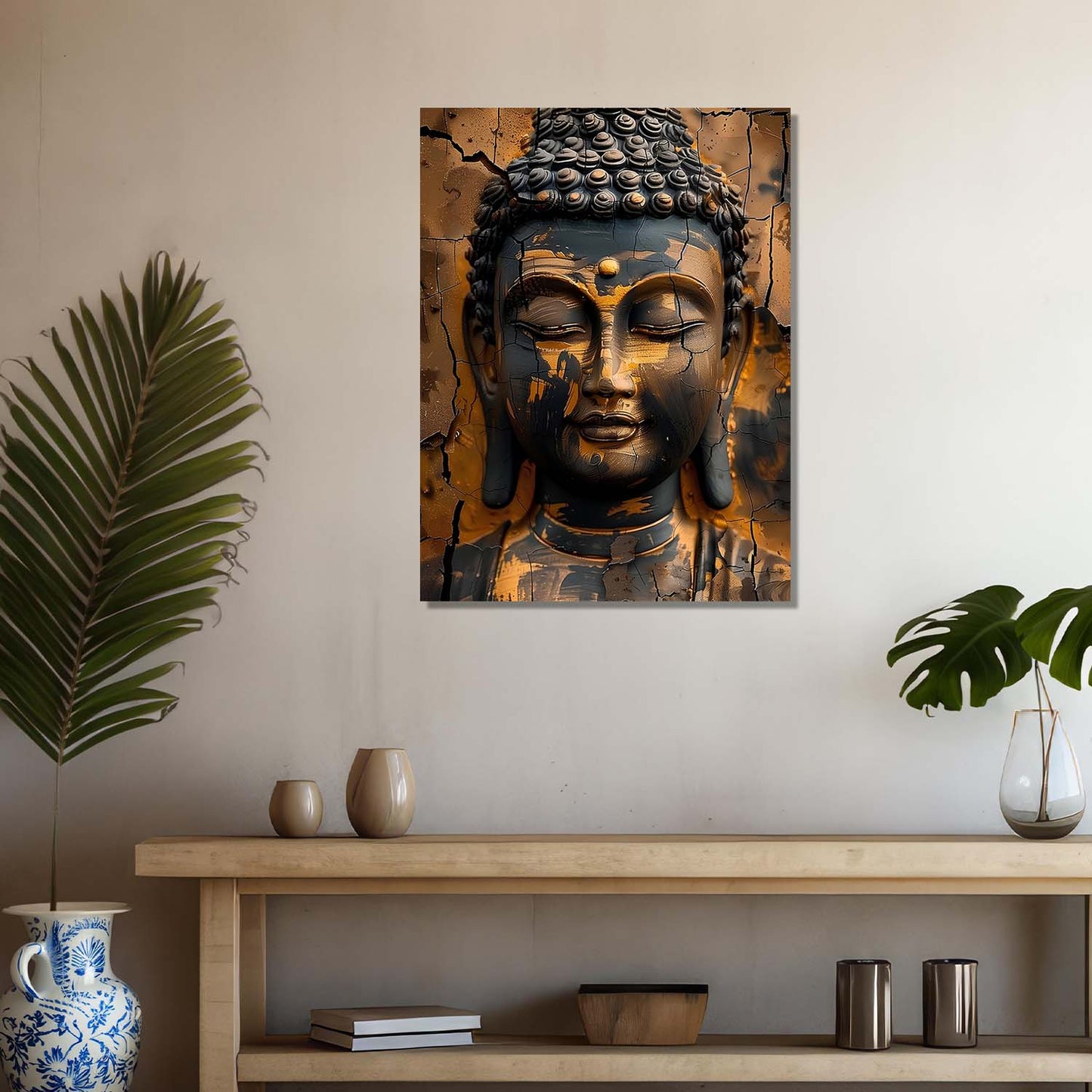 Buddha Canvas Art Print: Divine Serenity for Every Space