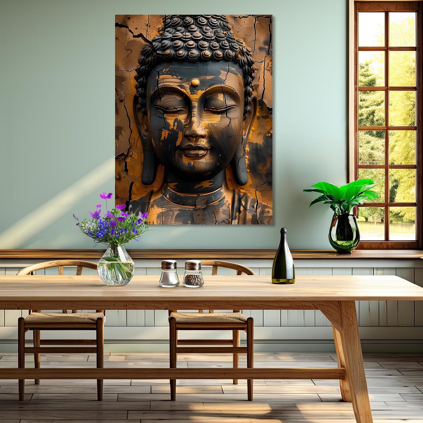 Buddha Canvas Art Print: Divine Serenity for Every Space