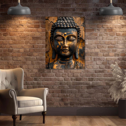 Buddha Canvas Art Print: Divine Serenity for Every Space