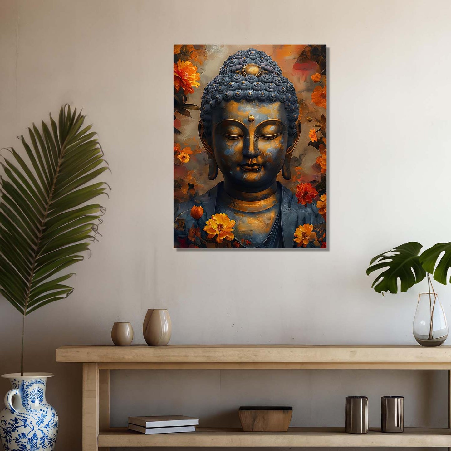 Buddha Canvas Art Print: Divine Serenity for Every Space