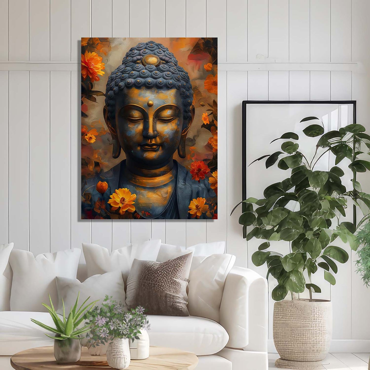 Buddha Canvas Art Print: Divine Serenity for Every Space