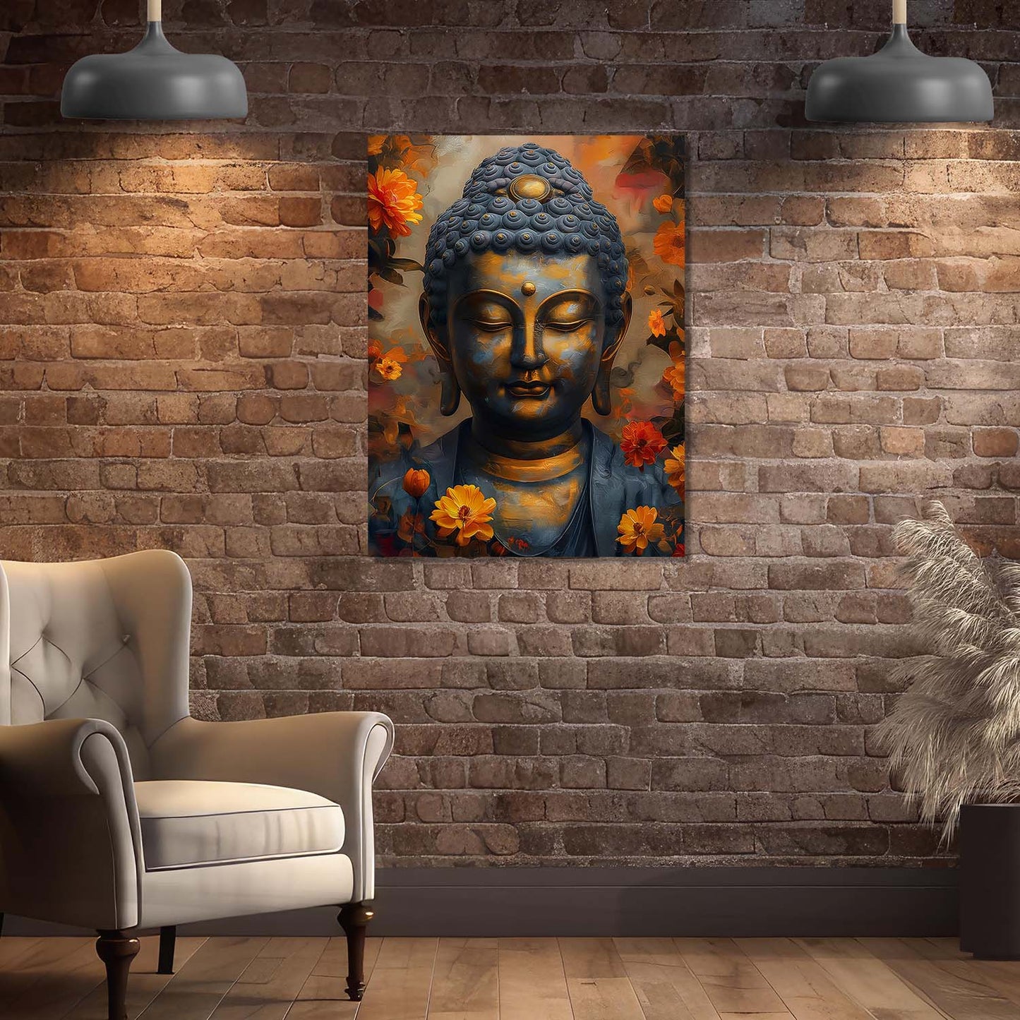 Buddha Canvas Art Print: Divine Serenity for Every Space