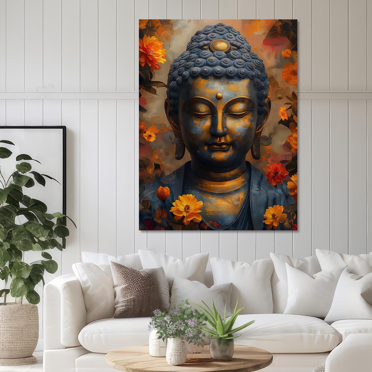 Buddha Canvas Art Print: Divine Serenity for Every Space