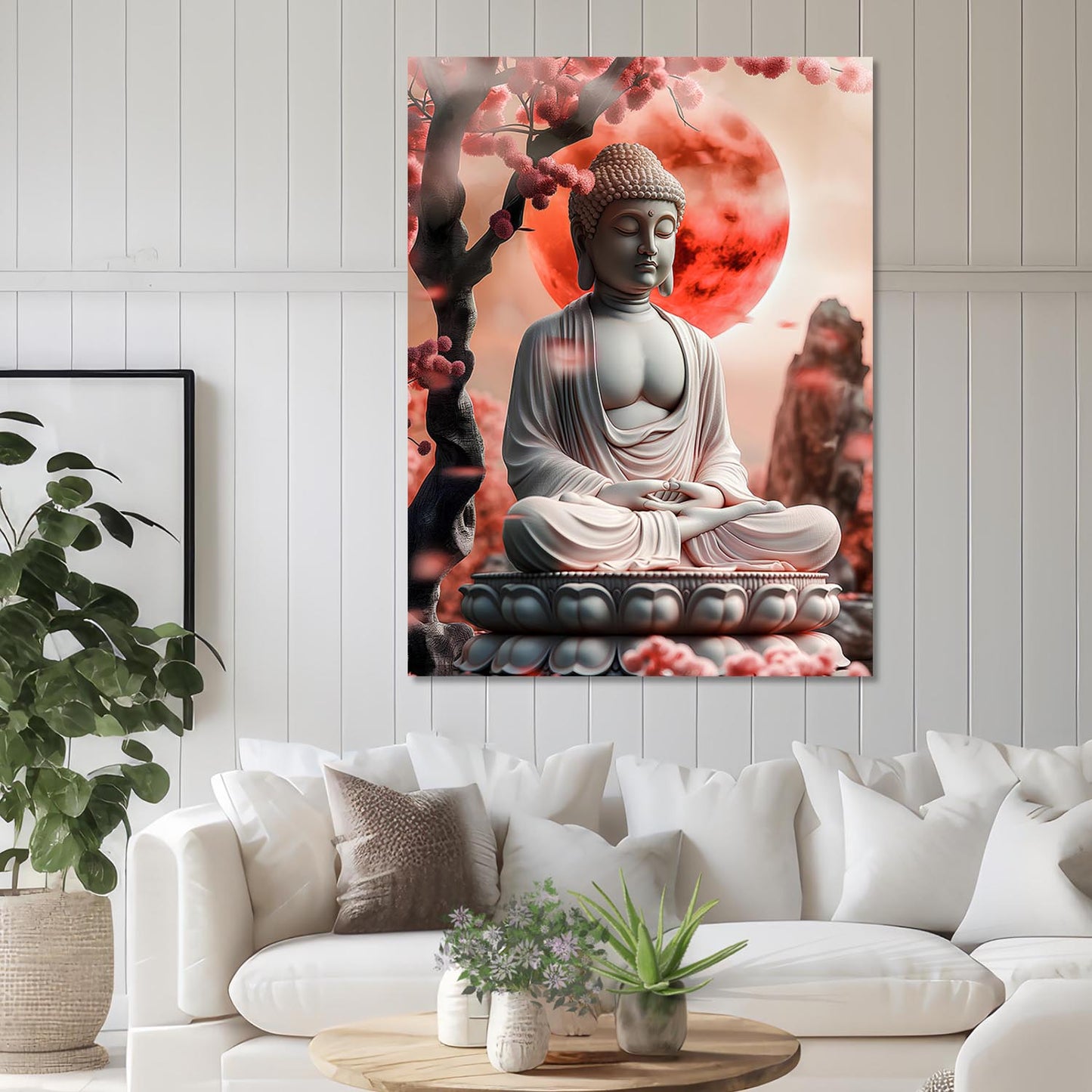 Buddha Canvas Art Print: Divine Serenity for Every Space