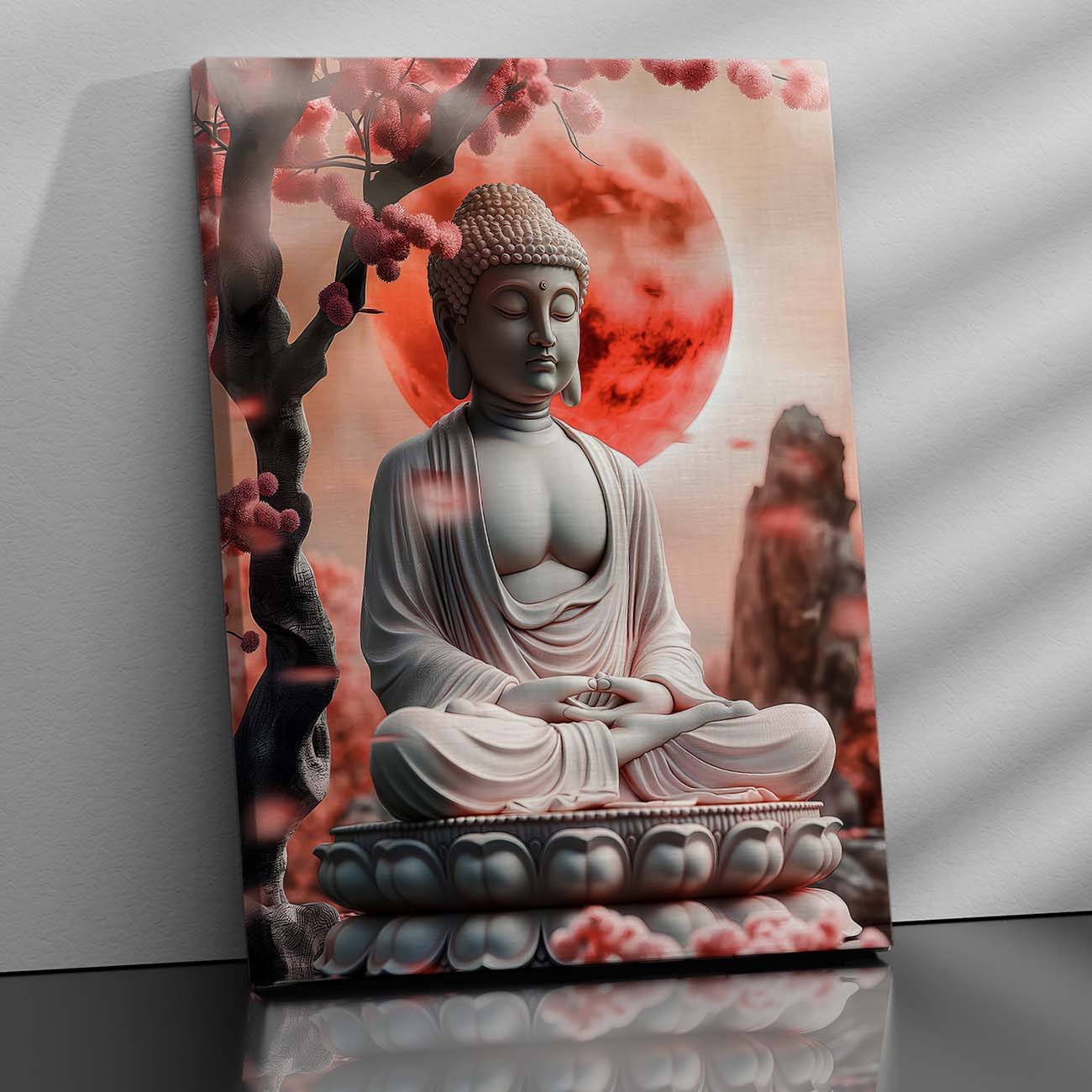 Buddha Canvas Art Print: Divine Serenity for Every Space