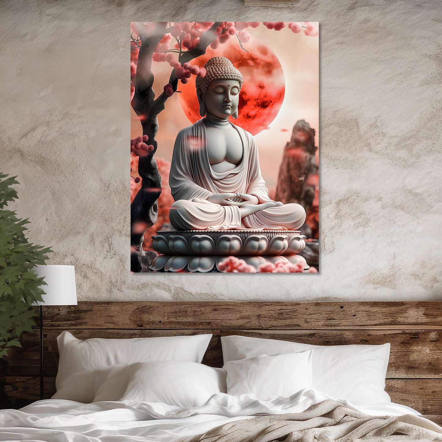 Buddha Canvas Art Print: Divine Serenity for Every Space