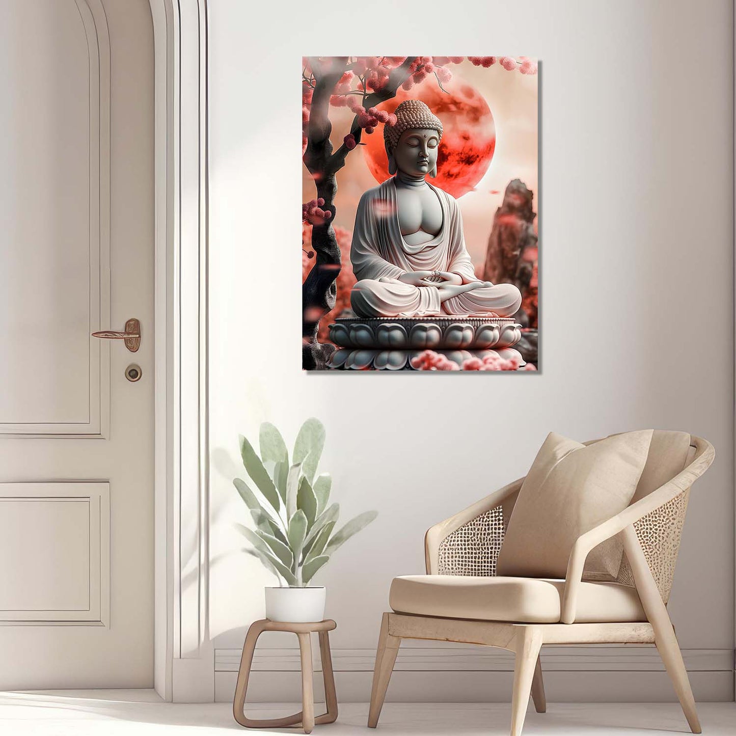 Buddha Canvas Art Print: Divine Serenity for Every Space