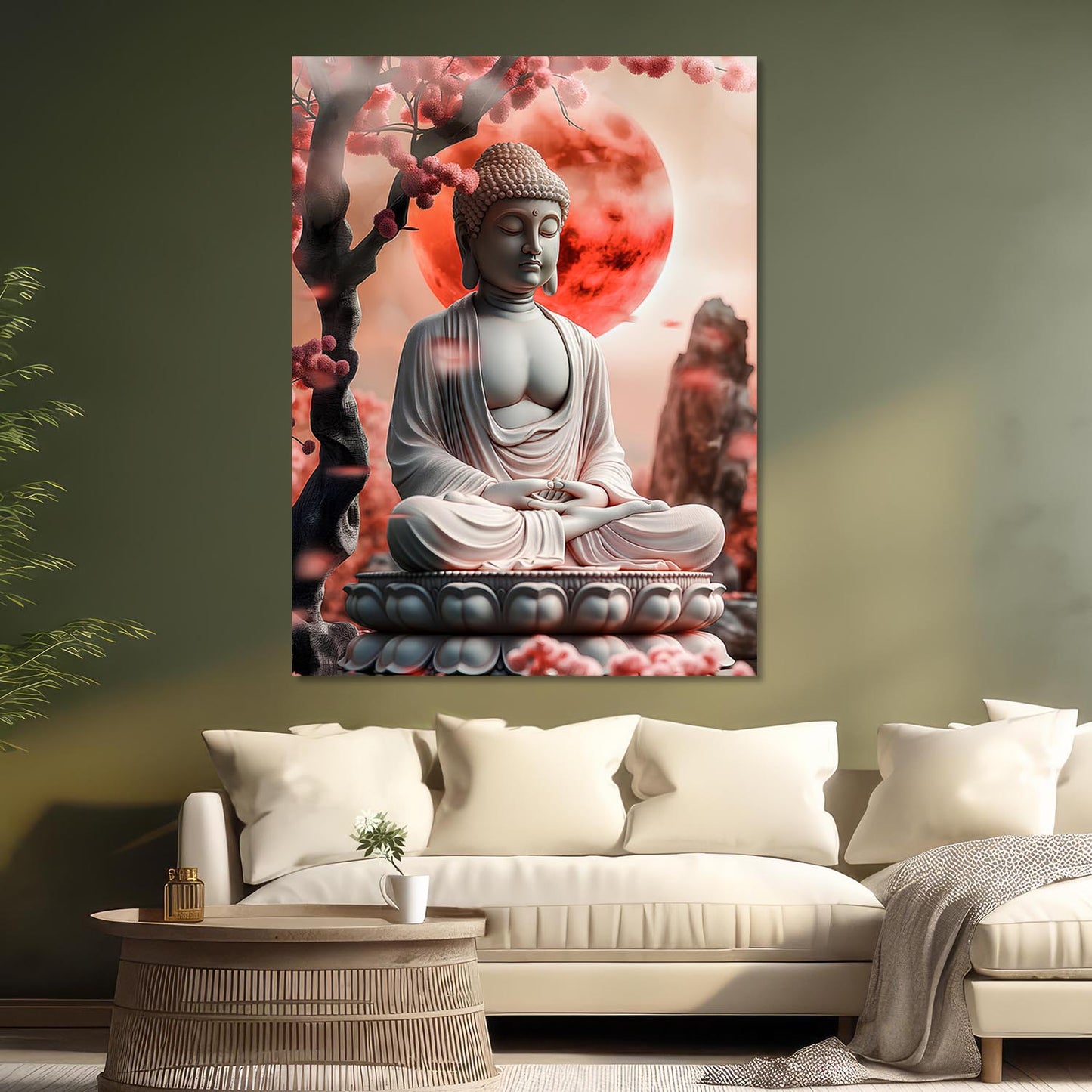 Buddha Canvas Art Print: Divine Serenity for Every Space