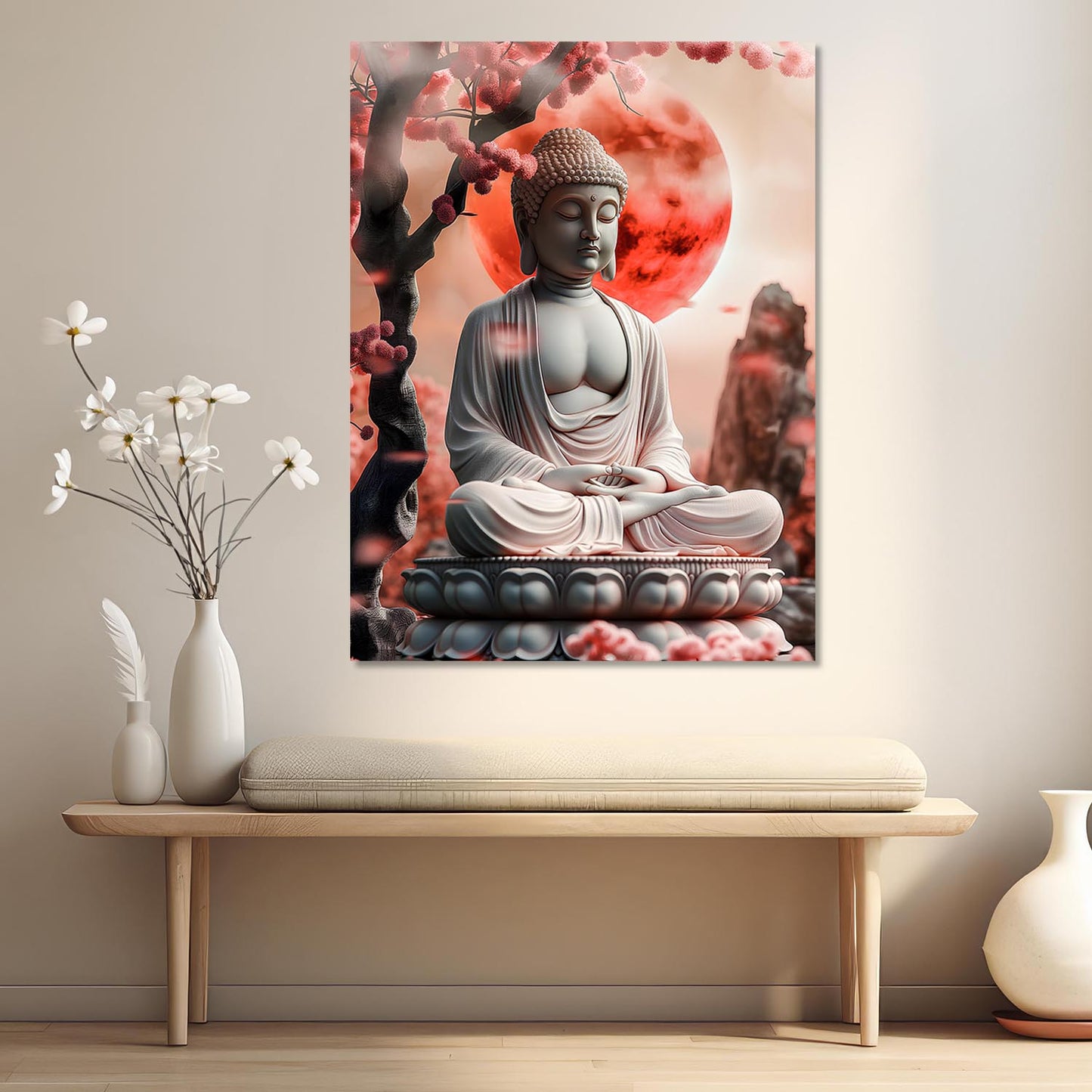 Buddha Canvas Art Print: Divine Serenity for Every Space